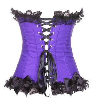 

Lingerie Waist Cincher Bustiers Top Workout Shape Body Belt Gothic Underbust Corset