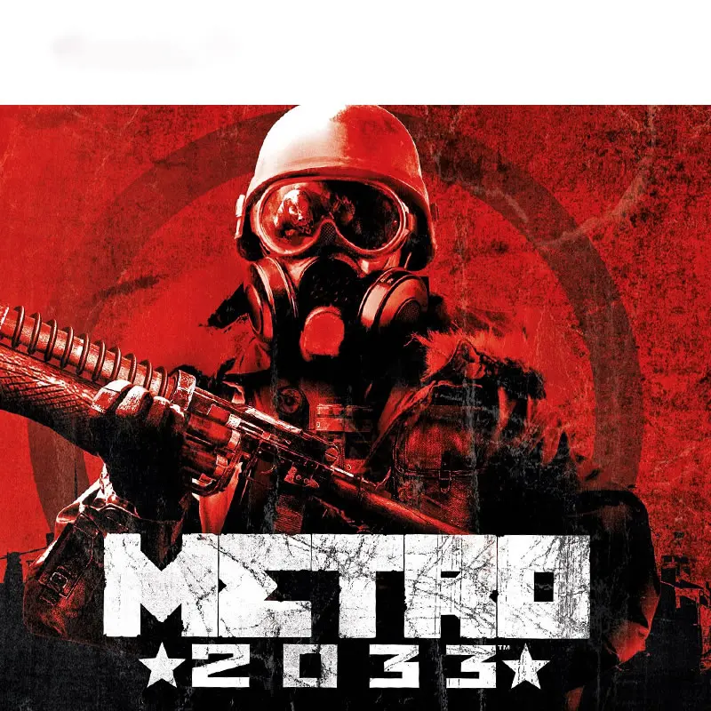 Домашний декор холст плакат игра Метро 2033 украшения дома Wall Art современный