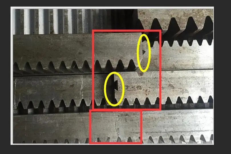 做接头需要切一个齿