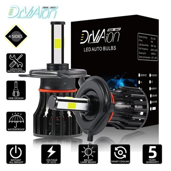 

6500K 8000LM H1 H8 H4 Led bulb 12V Car Headlight H7 H11 HB3 HB4 50W Super Bright Auto Fog Light for Honda civic city crz pilot