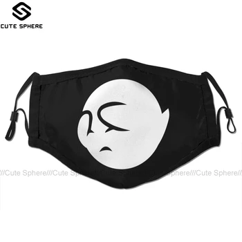 

Pacman Mouth Face Mask Shy Boo Facial Mask Funny Fashion with 2 Filters for Adult