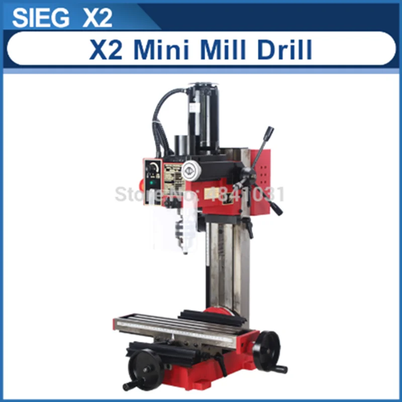 

X2 Mini Mill&Drill Machine 220V 350W Brushless motor micro Drill Machine