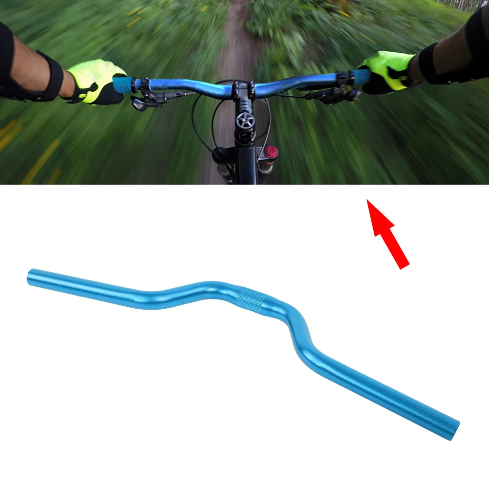 Алюминиевый сплав велосипедный руль MTB руль велосипеда дорожный велосипед Руль 25,4 мм x 520 мм Рулевое колесо для велосипеда