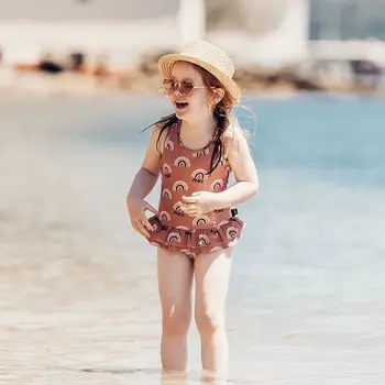 

2020 baby summer swimsuit printed sleeveless swimsuit