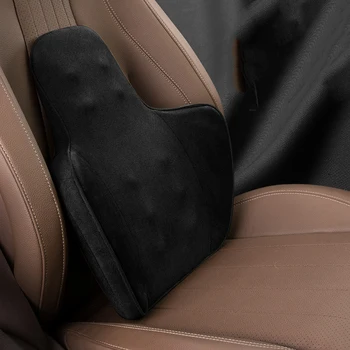 

Back Pillow In Car Seat Pillow Plush Memory Foam HeadRest Cushion Four Seasons Universal Lower Back Pain Orthopedics Body Pillow