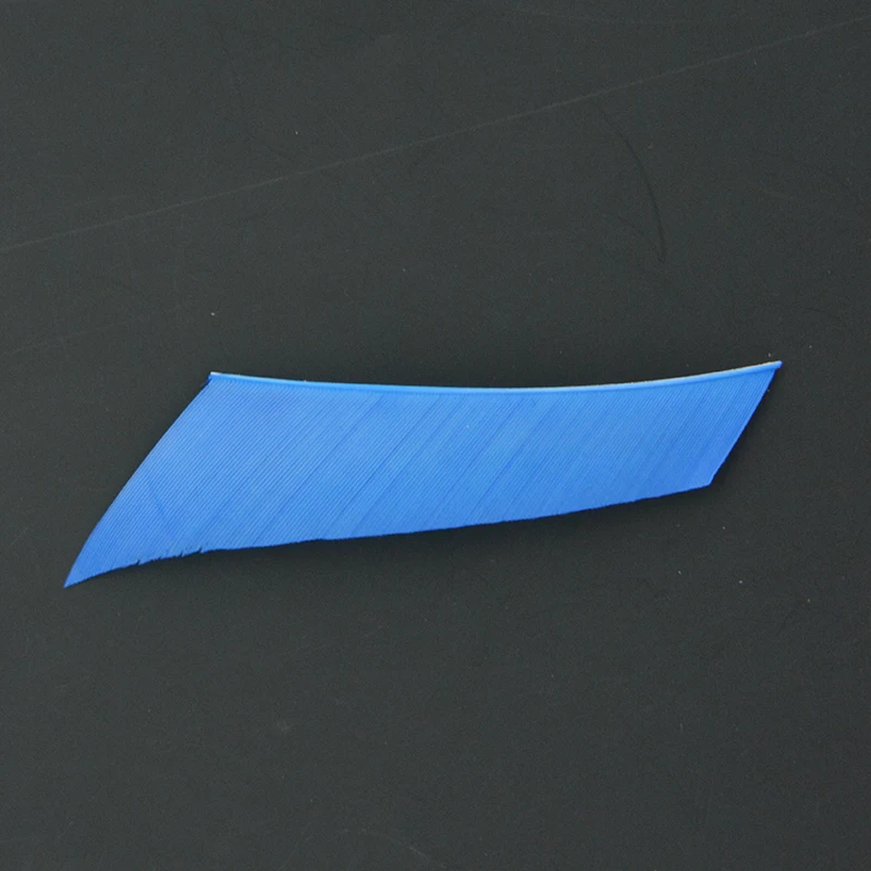 20pcs blue 30 шт. стрельба из лука стрела перо 3 дюймов флетчи натуральное оперение индейки Sheild Cut охотничья СТРЕЛЬБА DIY стрельба из лука стрела аксессуар - Цвет: 20pcs blue
