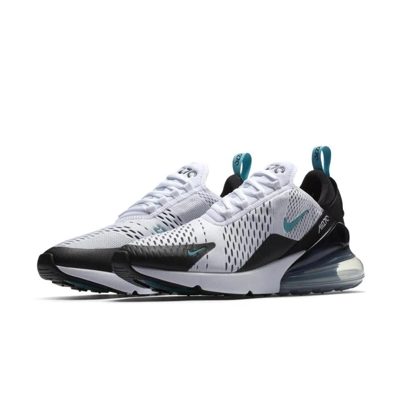 Оригинальные женские кроссовки для бега Nike AIR MAX 270, черные Нескользящие износостойкие легкие спортивные кроссовки AH6789, лидер продаж