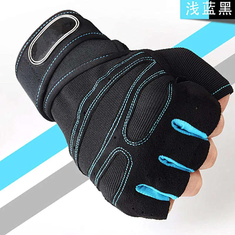 Mens Workout Gloves Gym Fitness Lifting Training Weight Cycling Exercise Sport 