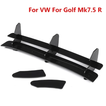 

ABS Car Rear Bumper Lip Diffuser & Rear Side Splitters Distributor Protection Spoiler For Volkswagen VW GOLF Golf MK 7.5 R