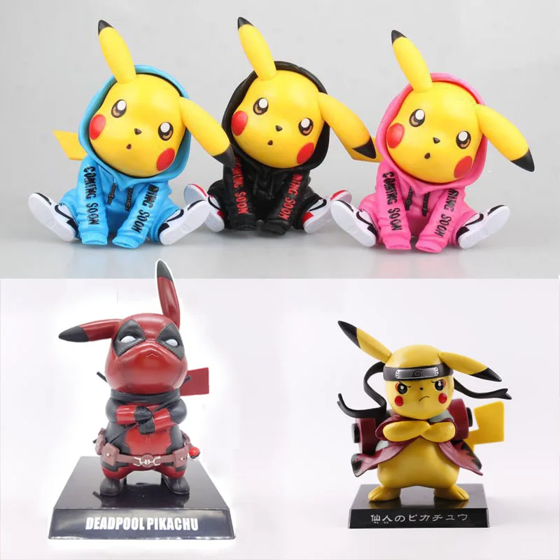 pikachu deadpool plush