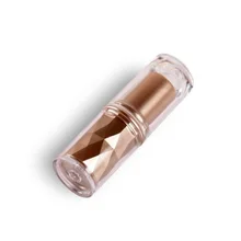 12,1 мм Калибр губная помада трубка DIY золотой прозрачный чехол круглая трубка тюбик губной помады пустой флакон