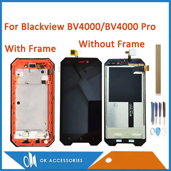 Оригинальный ЖК-дисплей с сенсорным экраном для Blackview BV4000 Pro стекло Snesor