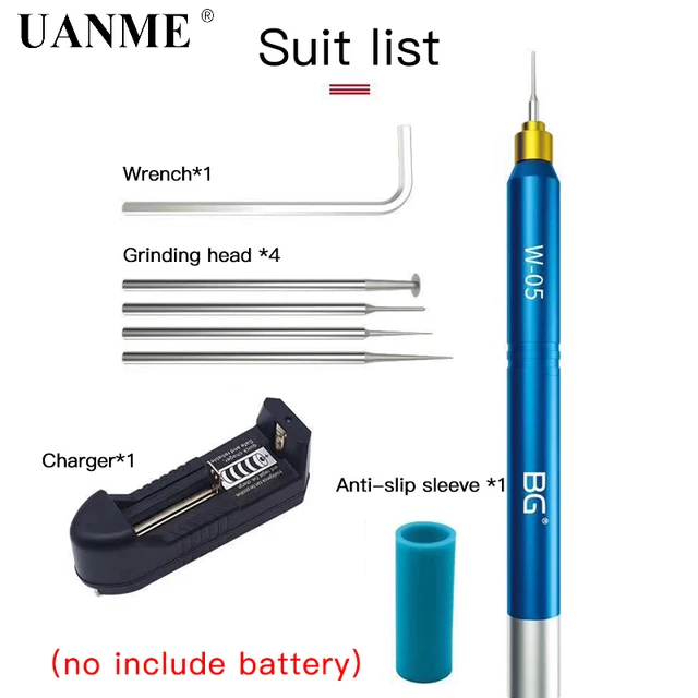 Portable IC Chip Grinding Pen Mobile Phone CPU NAND Flash Grinding Remove  Tool f