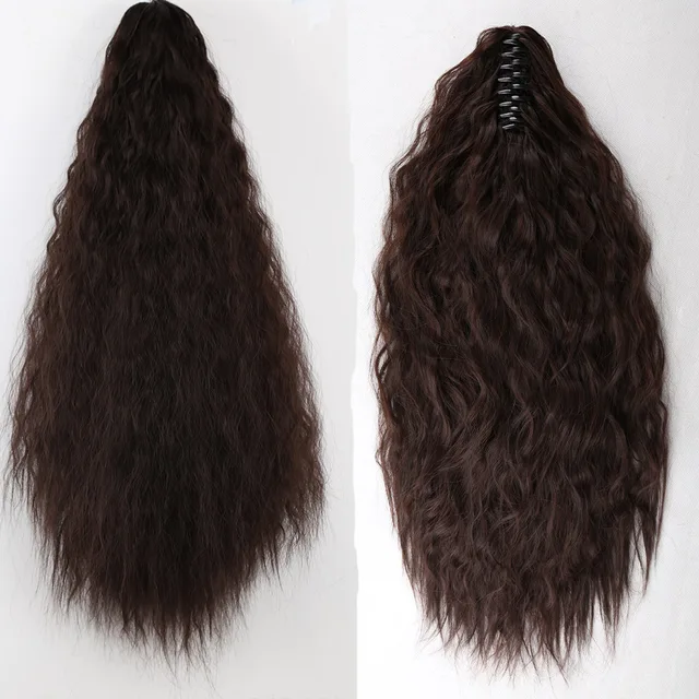 Amir Hair Drawstring Ponytail Extensions Synthetic Long Kinky Curly Ponytails Wig Hair Pieces For Women Fake Hair Extension Clip NC/4HL