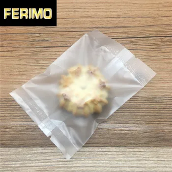 

Matte Clear Plastic Open Top Heat Seal Candy Cookies/Biscuit Package Bag Poly Baking Food Storage Pouches For Party Wedding