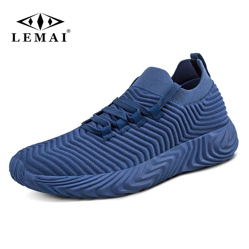 

LEMAI 2020 Men Sneakers,Unisex Lover Shoes Summer Casual Men Shoe Breathable Network Shoes man Slip On Flats For Man 35-47