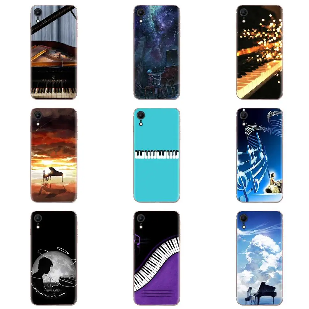 Для HTC 10 Ultra Play U19E U11 U12 Life Eyes Desire 12 D620 D12s D10 D 825 D19 Plus A9 M10 Мягкий ТПУ телефон Love Music Piano |