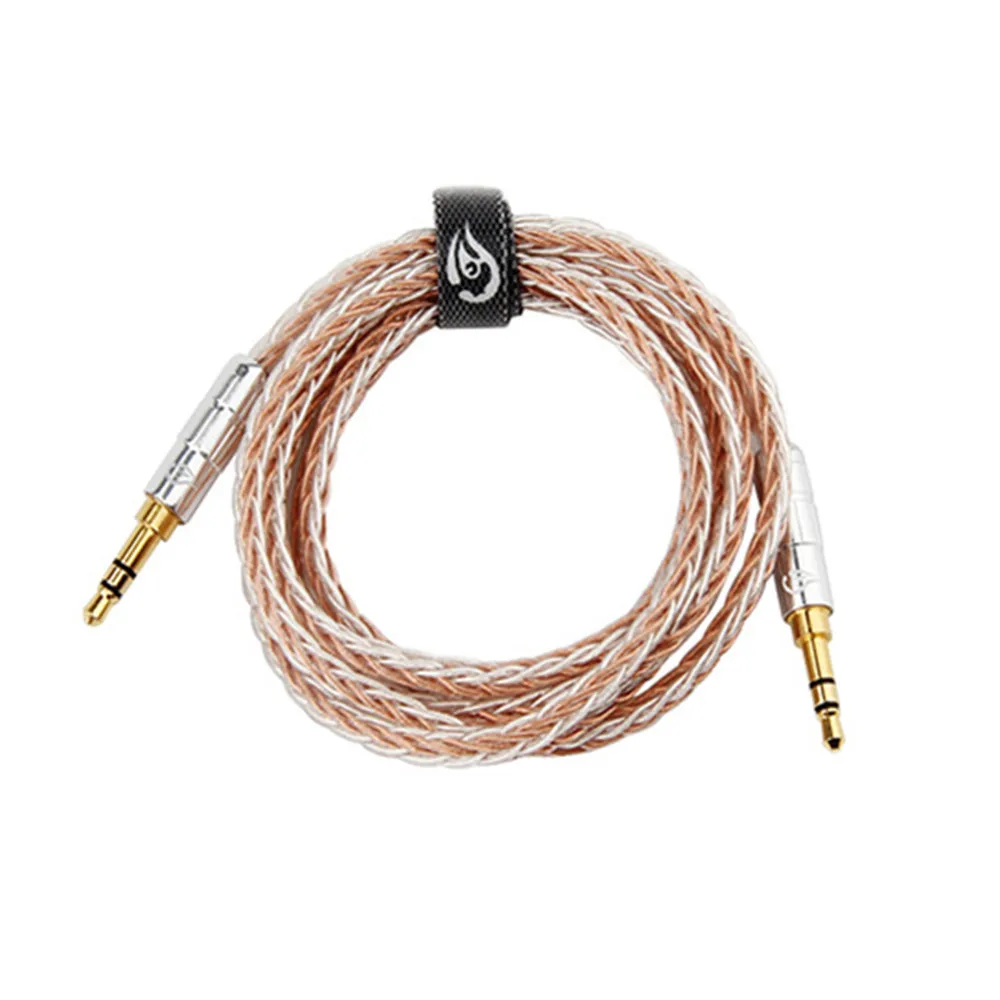 3 5 Jack Audio Cable Audio Connector 3 5mm Headphone Braided Cable Convert Wire Soft Speaker Line Male to Male Cord Car