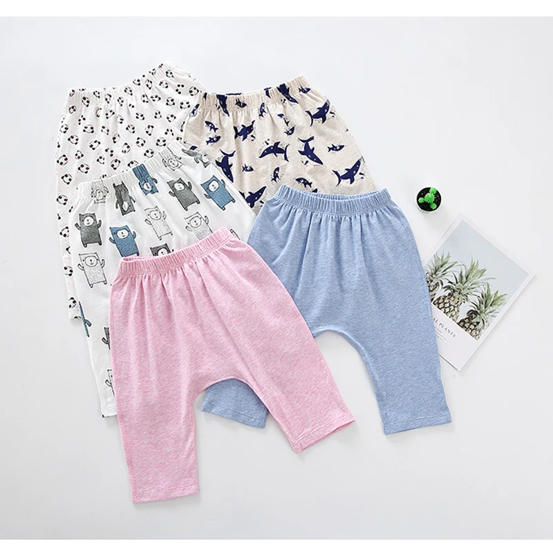 Baby clothes long pants cotton baby boys girls kids spring and summer popular children animal trousers | Мать и ребенок