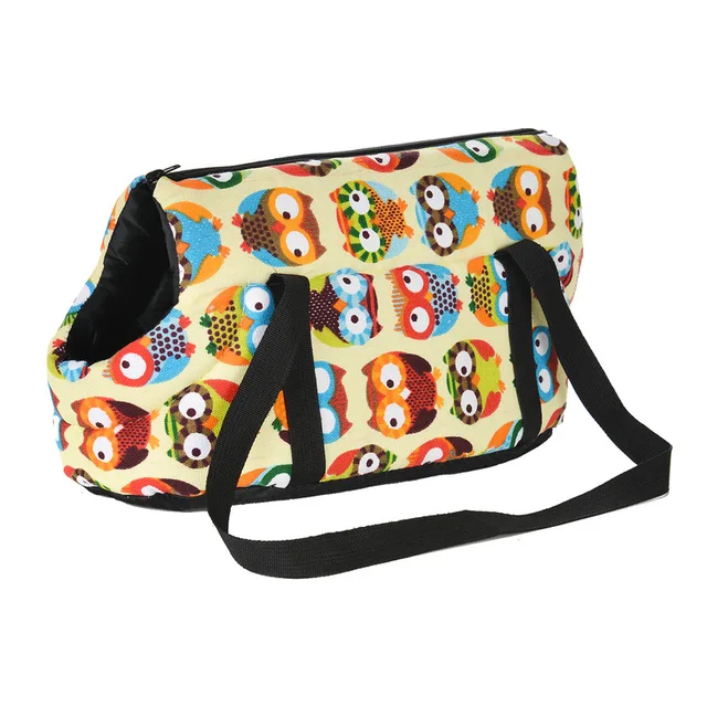 Sac de transport pour animaux de compagnie pour petits chiens et chats en polaire chaude pour