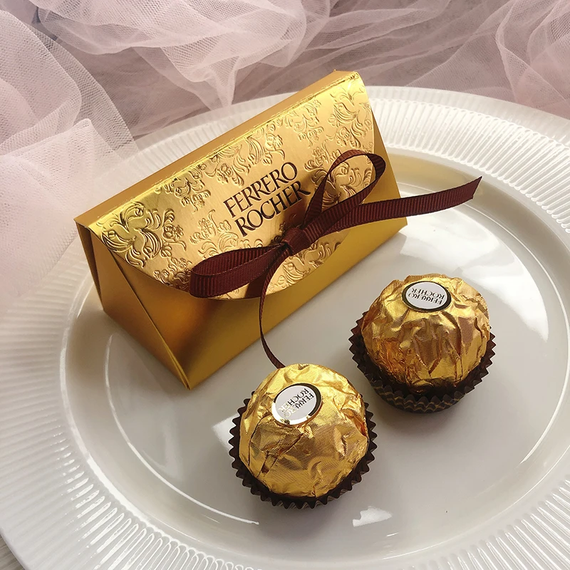 thumbnail image 1 of Suministros creativos para regalos de boda, cajas de dulces, regalos para fiestas de baby shower, cajas de bombones Ferrero Rocher, bolsas de dulces para regalos, 1 of 4