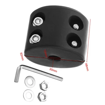 

Attachment Winch Hook Rubber Set Accessories ATV Black Front Cushion Pad