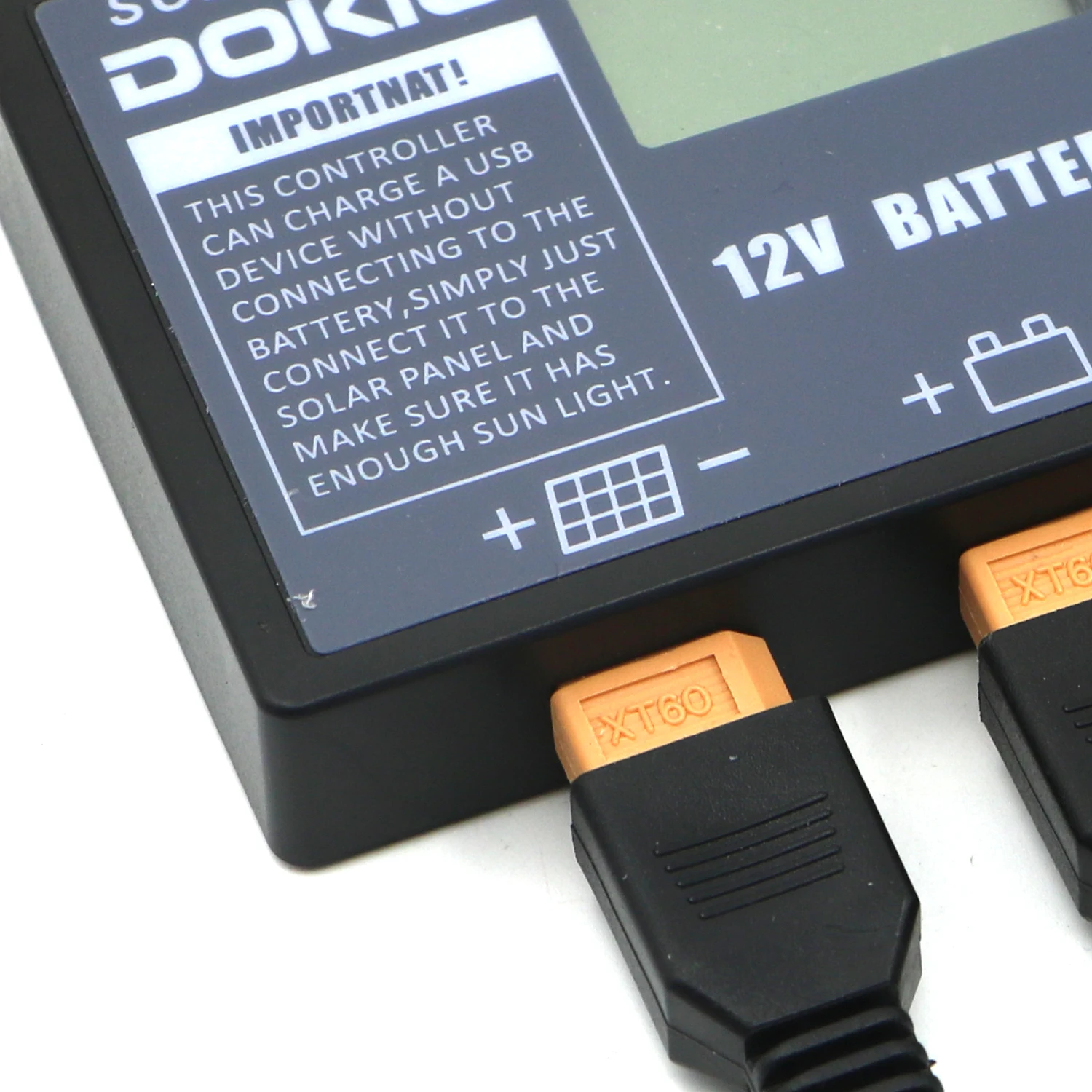 Flexible folding solar panel Dedicated Solar controller for 12V battery USB solar controller 10A/20A DOKIO solar battery charge controller