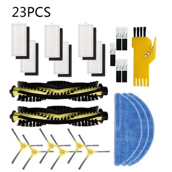 

Robot Side Brush Filter Mop Cloth Kit S15 SmartGo Main Brush Side Brush Filter Wipe Kit Home Cleaning Accessories