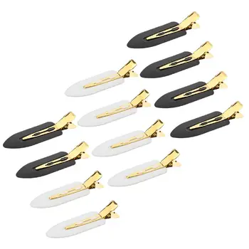 

4PCS Seamless No Bend Hair Clips Barrettes No Mark Pin Curl Clip Makeup No Crease Hair Clip Korean Hair Styling Bang Hairpins