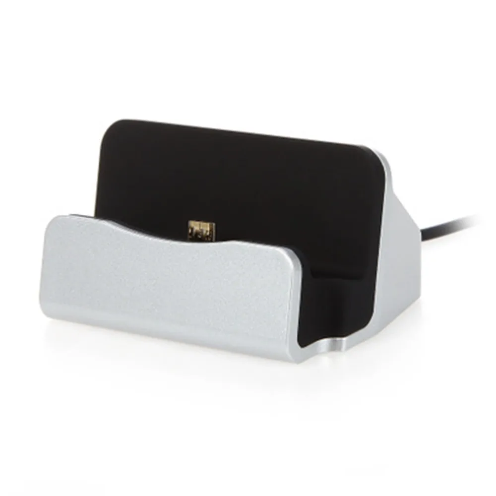 For iPhone X 8 7 6 USB Cable Sync Cradle Charger Base For Xiaomi Android Type C Samsung Stand Holder Charging Base Dock Station