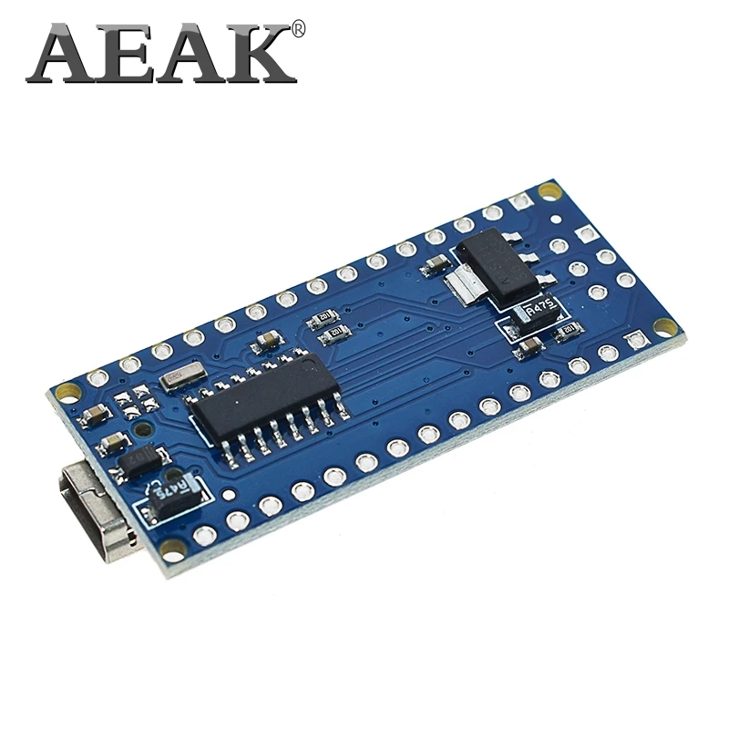 AEAK 1 шт. Акция Funduino Nano 3 0 Atmega328 совместимая плата контроллера для Arduino модуль PCB
