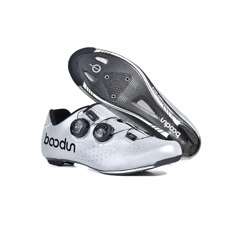 BD008 Кроссовки со светоотражающими вставками для езды на велосипеде; дышащая обувь из углеродного волокна; обувь для велосипеда с самоблокирующимся замком; кроссовки; Sapatilha Ciclismo Zapatillas - Цвет: BD008