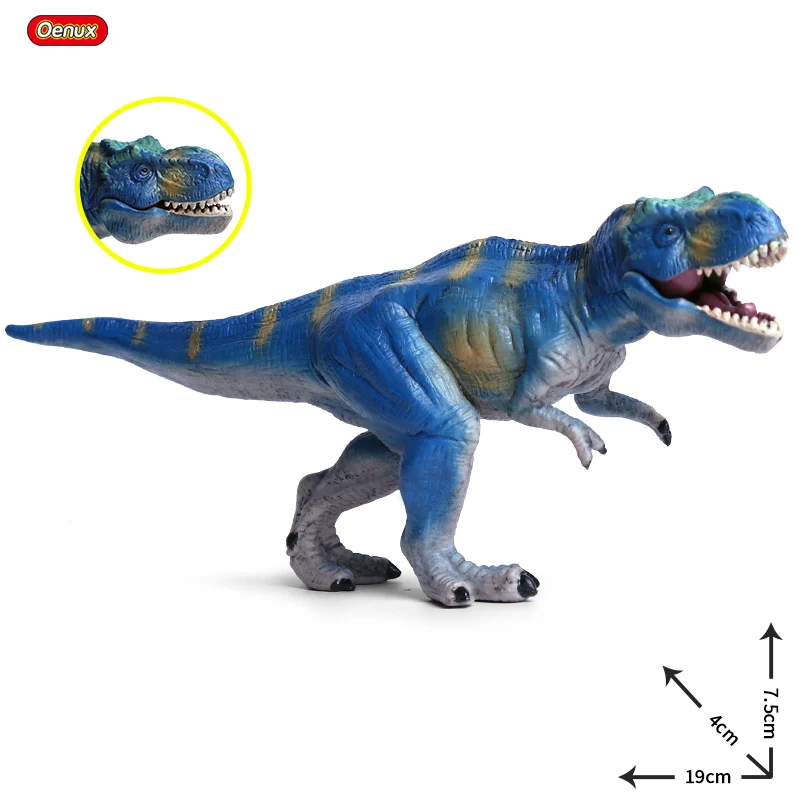 Dinosaur 4 Oenux динозавр Юрского периода Модель Анкилозавр криолофозавр Птерозавр динозавр животные мир фигурки Детские игрушки - Цвет: Dinosaur 4