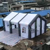 Giant 8m L x 5m W x 4m H Inflatable Pub Bar Tent Blow Up Wedding Tent Shelter Air Party House Building for Outdoor Events 6