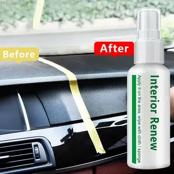 

Car Interior Leather Care Plastic Parts Retreading Agent Auto Car Accessories Window Cleaner Panel Wax Maintenance Cleaner TSLM2
