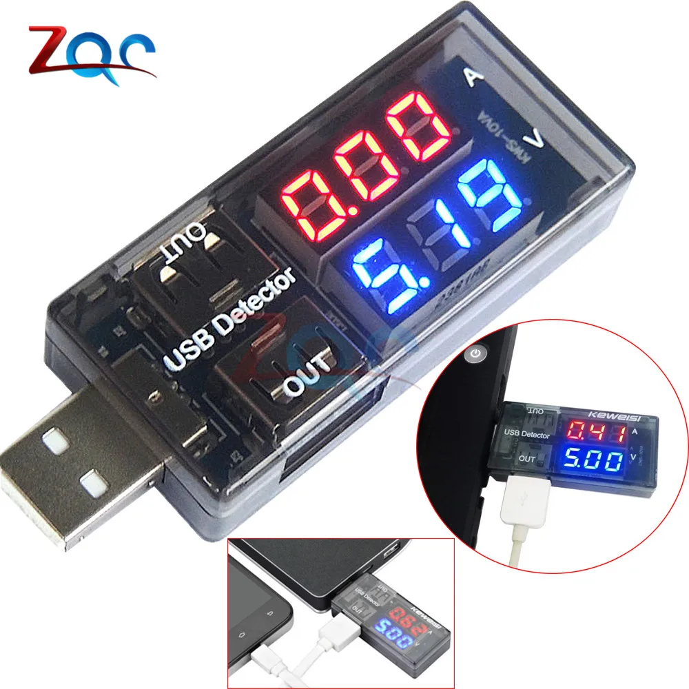 Cheap and stylish USB Charger Doctor voltmeter ammeter Amp Voltage