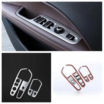 

Interior Door Window Switch Panel Cover Bezel Trim Molding Fit For Alfa Romeo Stelvio Car Styling