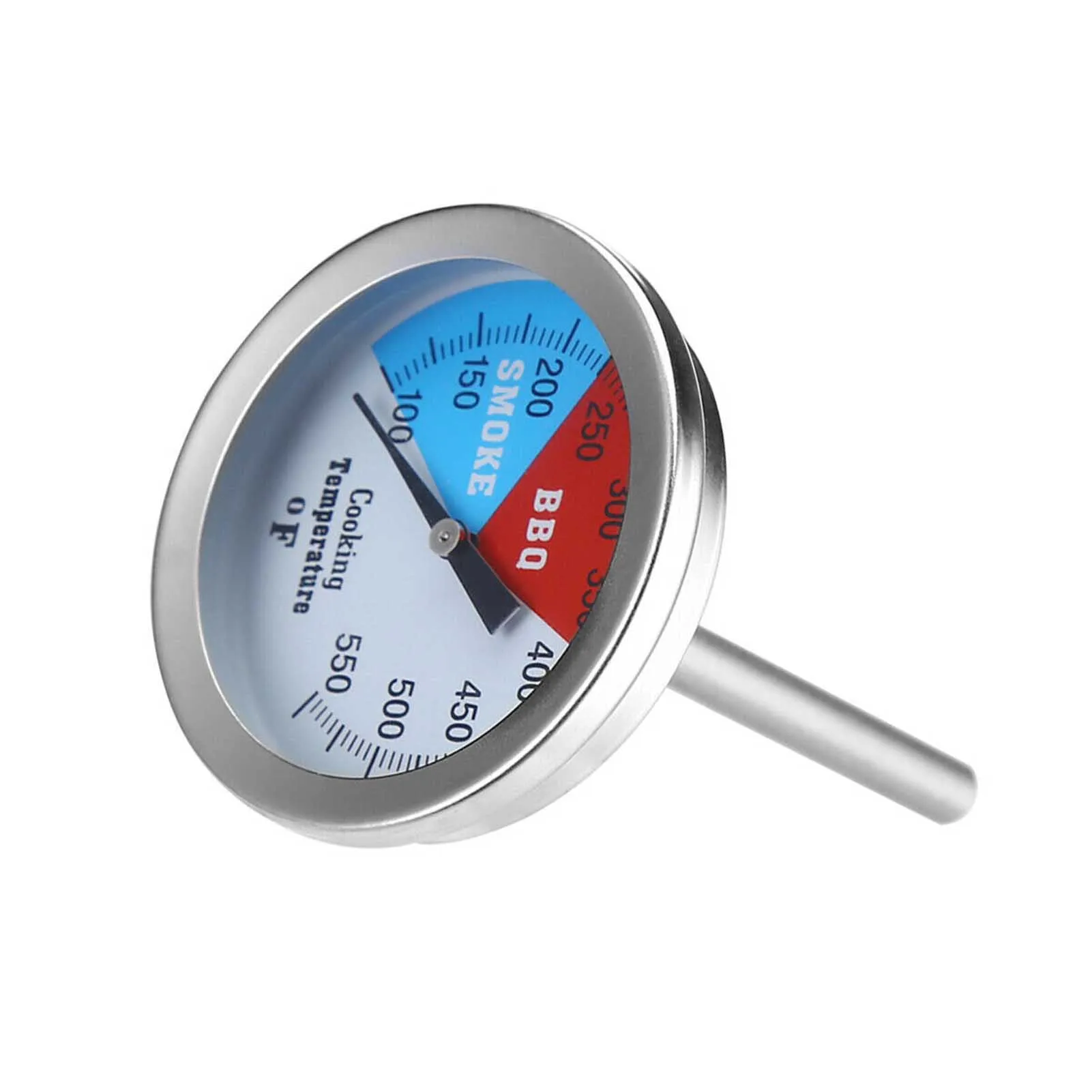 Temperature Thermometer Gauge Barbecue BBQ Grill Smoker Pit