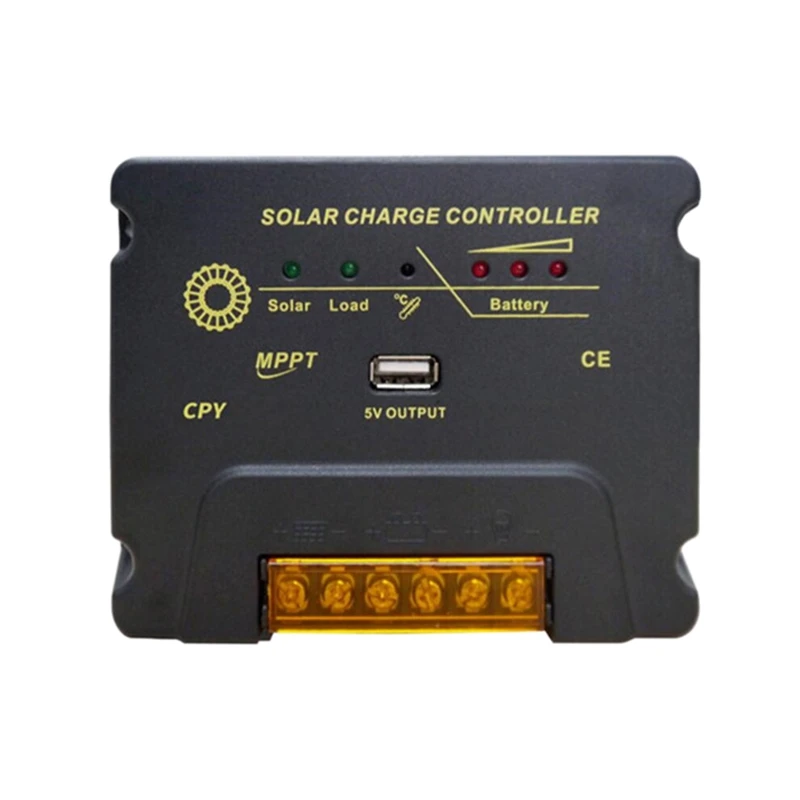 

MPPT Solar Charge Controller Battery Regulator USB 5V Output