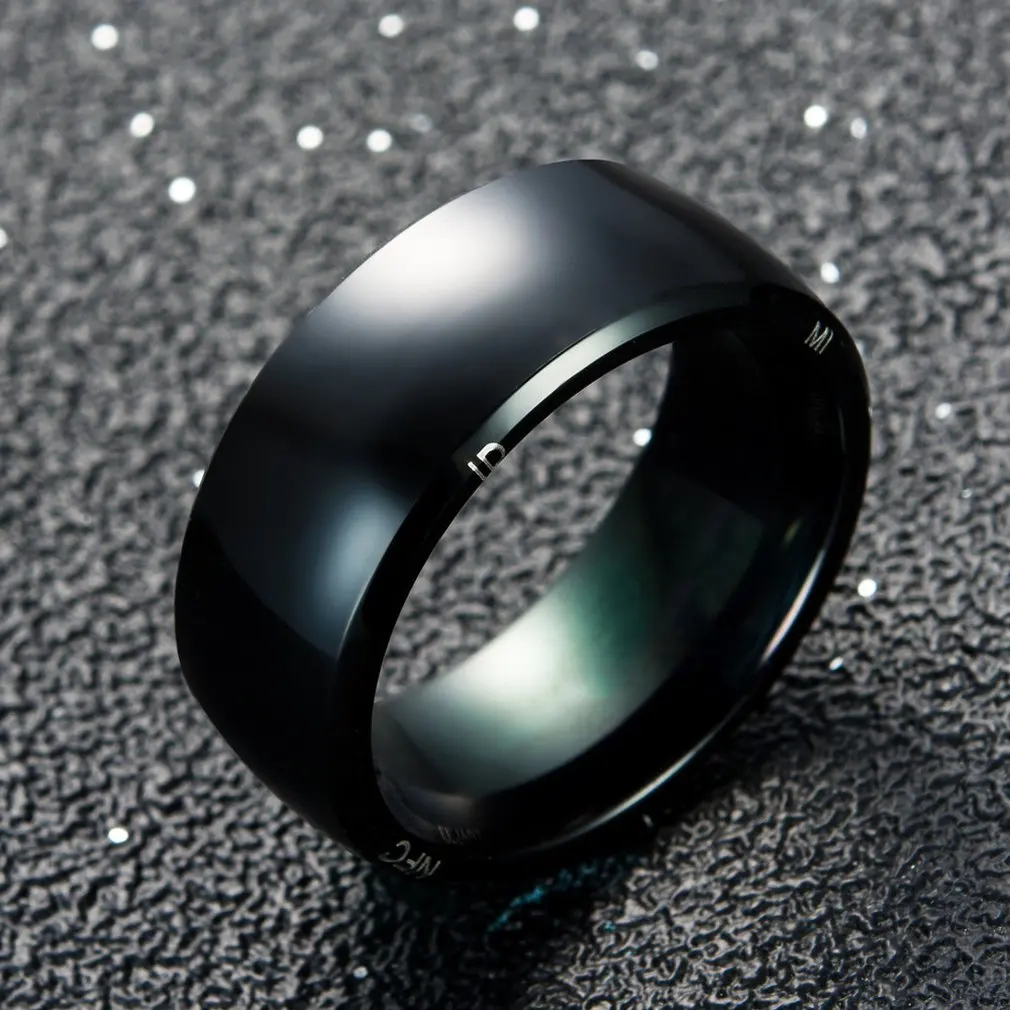 Hot sales Fashionable Design Smart Ring Wearable Device NFC Magic Ring Waterproof Health Men Women Ring Jewelry
