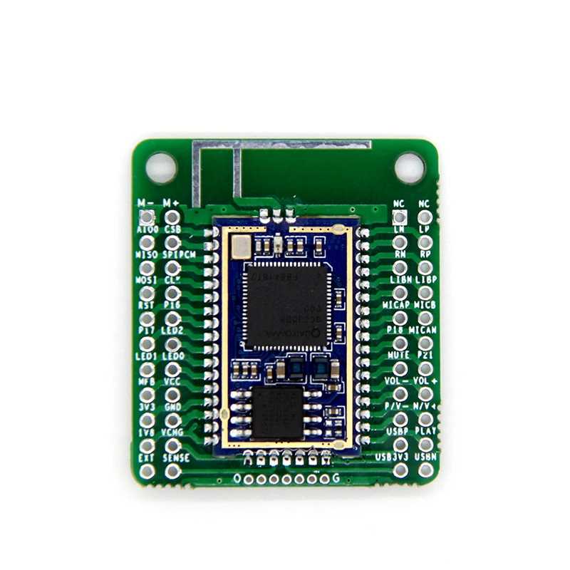 QCC3008 Bluetooth V5.0 низкомощный аудиомодуль Bluetooth APTX LL без потерь сжатие TWS I2S