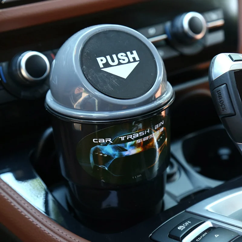 Автомобильный мини мусорный бак Авто креативный мусорный бак автомобильный пылеуловитель ящик 5 цветов