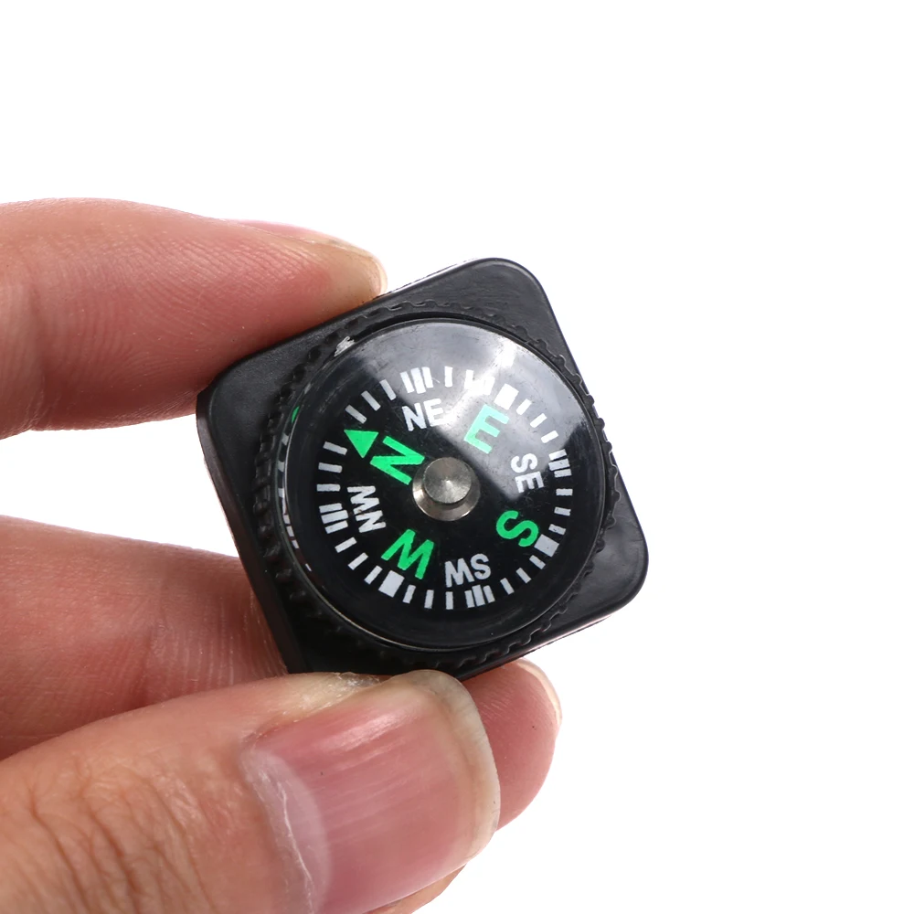 2 stücke 20mm Kompass Heißer Schwarz Uhr Slip Handgelenk Rutsche Band Kompass Schwarz Slip Rutsche Für Armbanduhr Band paracord Überleben – Detail 10
