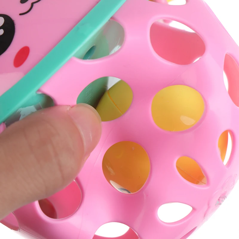 1pc Intelligence Grasping Gums Plastic Animal Hand Shake Toy Early Educational Gift for Newborns 0-12 Months Baby Rattles toy