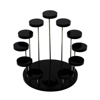 

12 Tray Jewelry Display Stand Clear Acrylic Organizer Ring Earring Bracelet Necklace Show Holder Rack Shelf Tool UND Sale