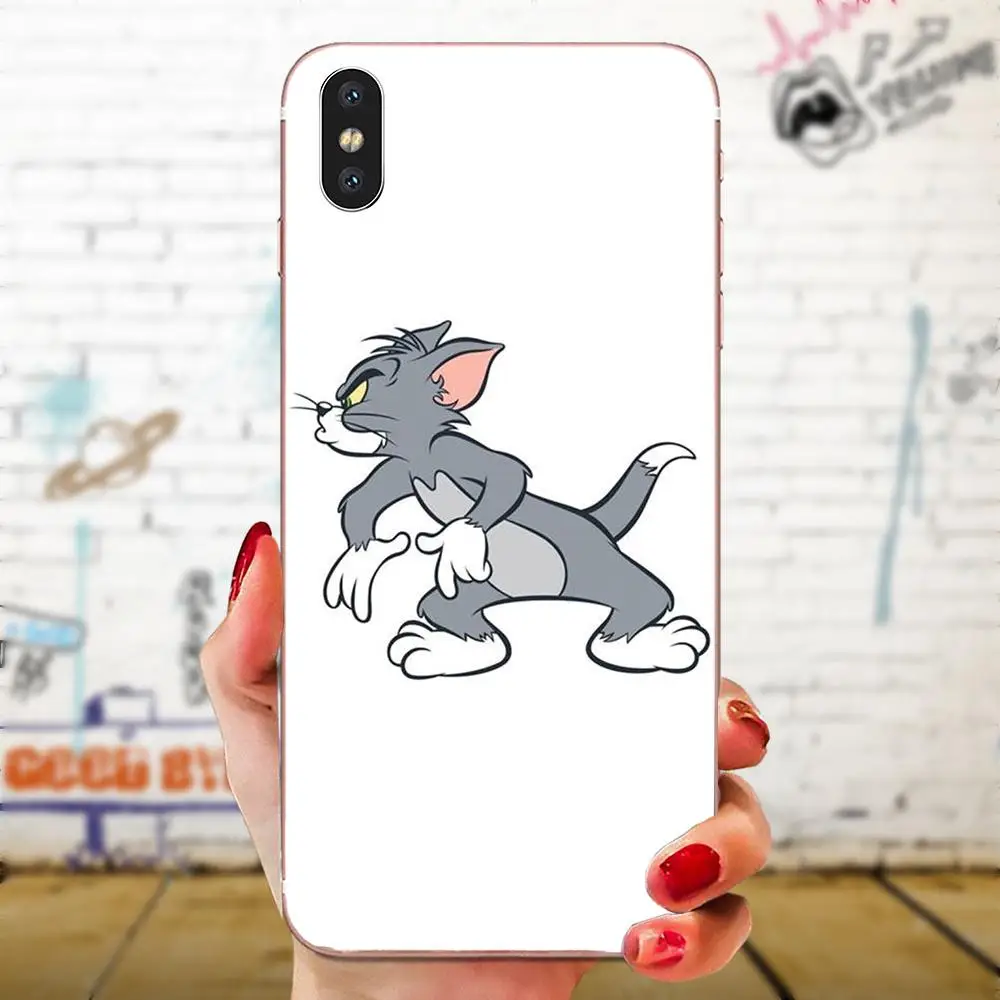 Том и Джерри "на возраст от двух до восьми для Galaxy Alpha Note 10 Pro A10 A20 A20E A30 A40 A50 A60 A70 A80 A90 M10 M20 M30 M40 мягкий сотовый телефон - Цвет: as picture