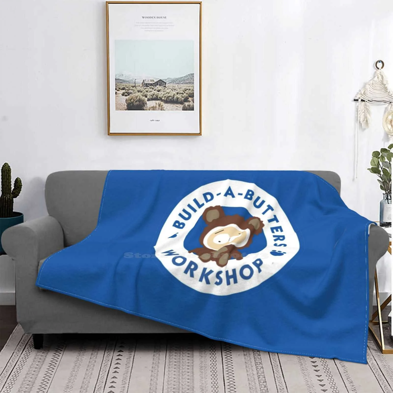 Fashion Soft Warm Throw Blanket Butters 