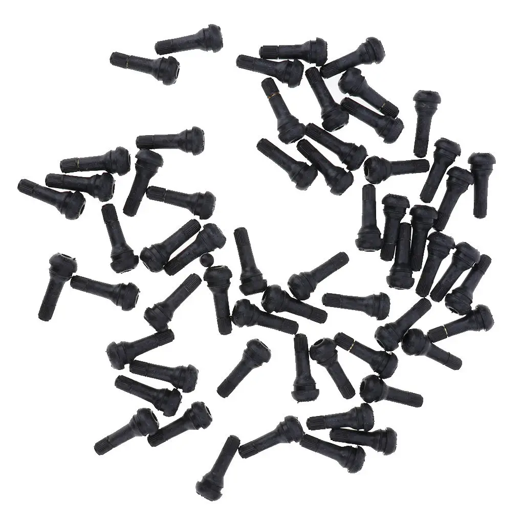 100x TR-413 타이어 밸브 줄기 트럭 자동차 고무 산업 교체
