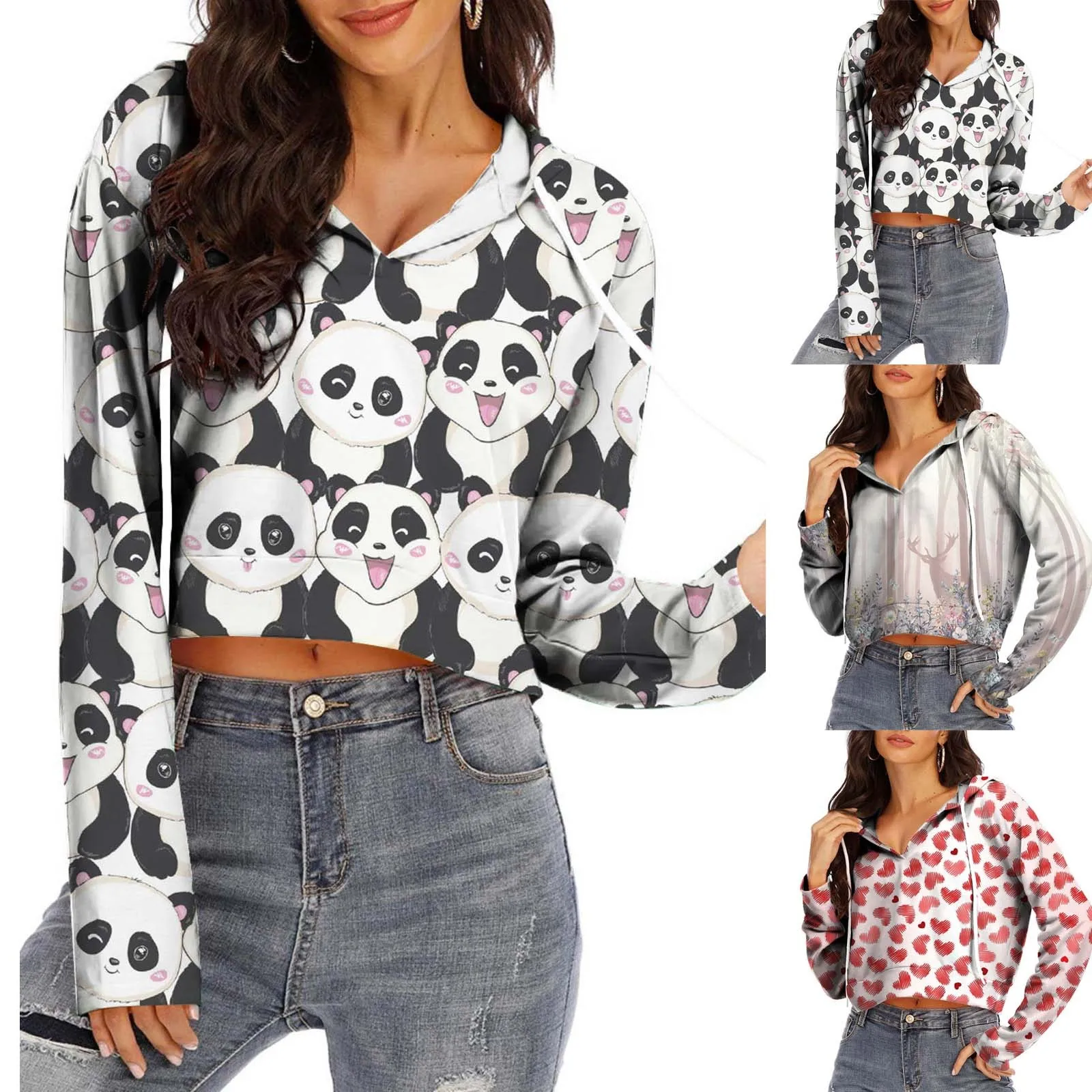 Female Sweatshirt Women Hoodies Fashion Casual Long Sleeve Sweatshirt Korean Fashion Tops Pullovers Women's Jacket sudaderas 1