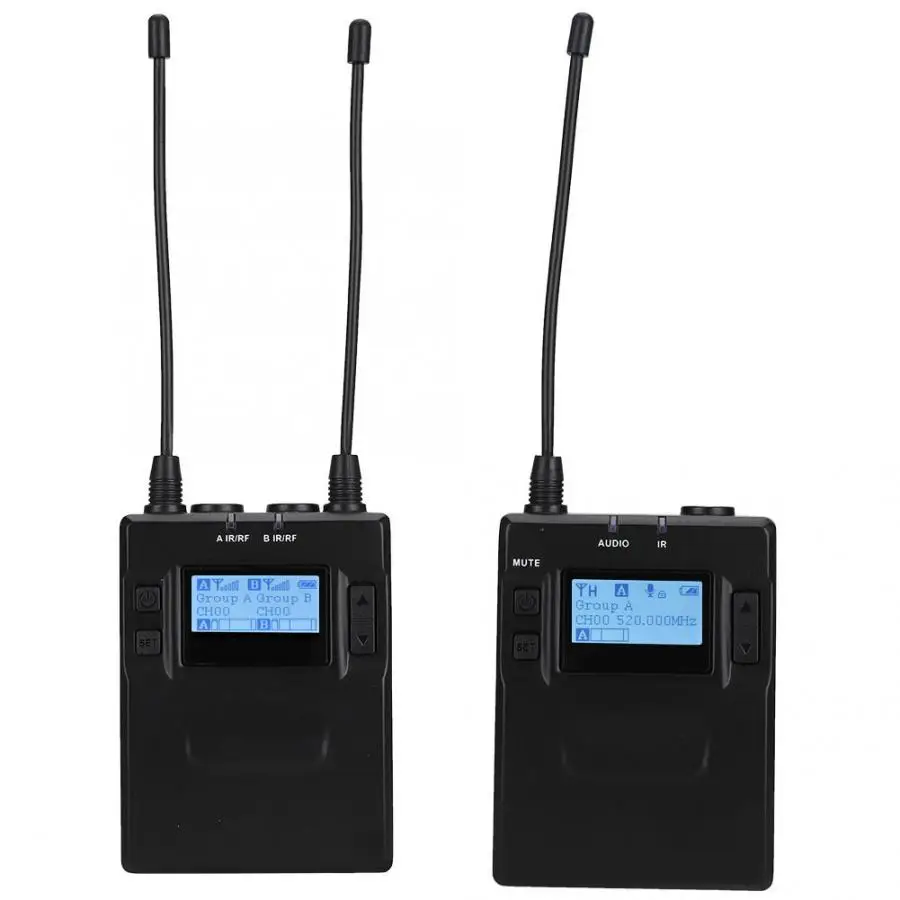 COMICA microfone CVM-WM300C UHF96 1R1T 120m беспроводной микрофон передатчики приемник комплект для DSLR Cam беспроводной микрофон